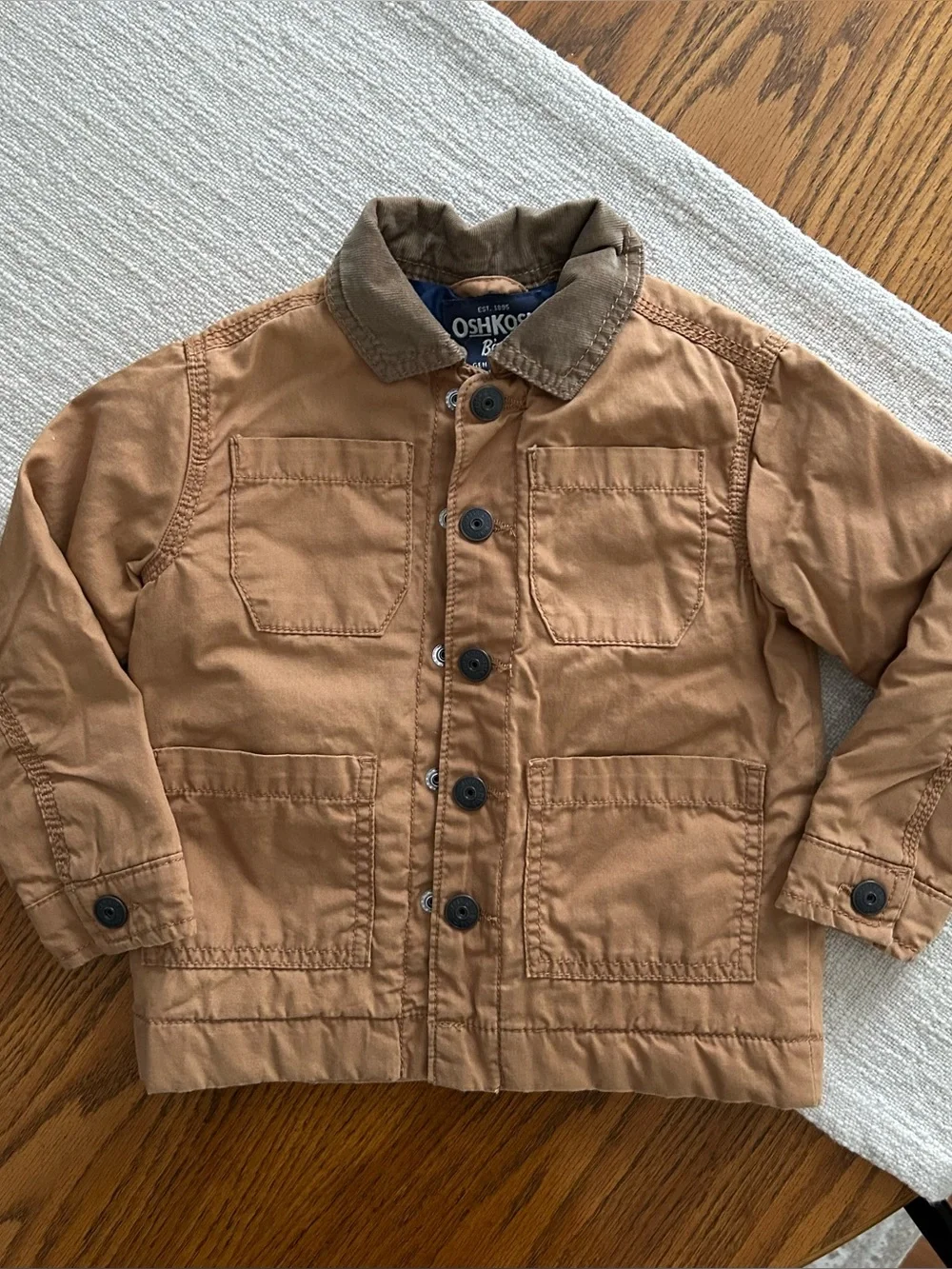 Oshkosh B’gosh Toddler Boy Canvas Utility Barn Jacket - 2T